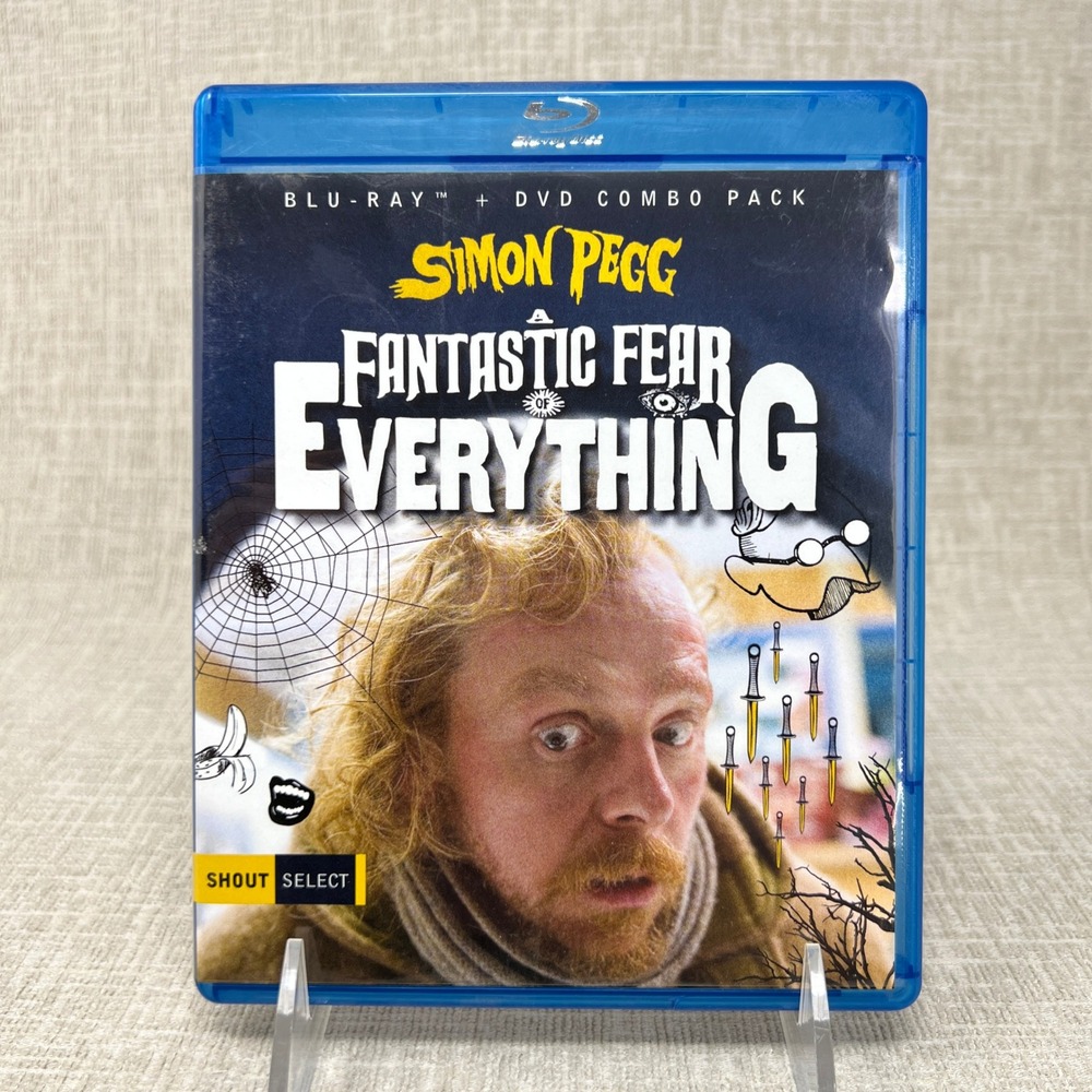 A Fantastic Fear of Everything Blu-ray DVD Simon Pegg Shout Select Comedy Horror